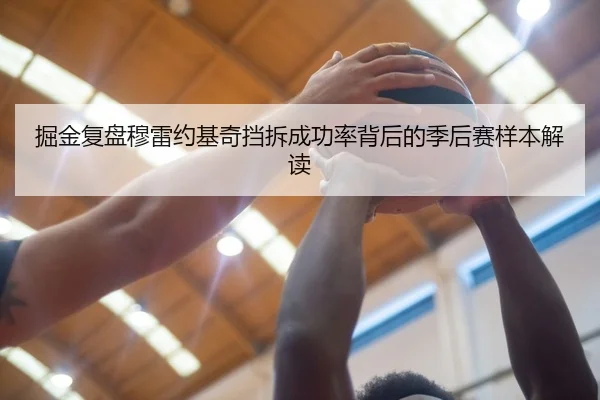 掘金复盘穆雷约基奇挡拆成功率背后的季后赛样本解读